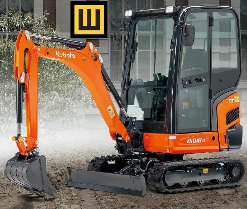 Kubota KX018-4 - zdjęcie pożyczone ze strony sklepwobis.pl